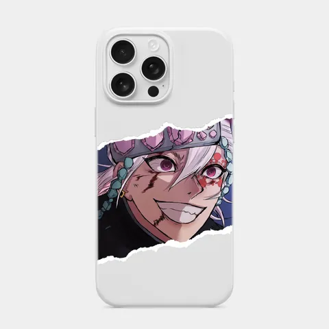 Tengen Uzui Beyaz telefon kılıfı