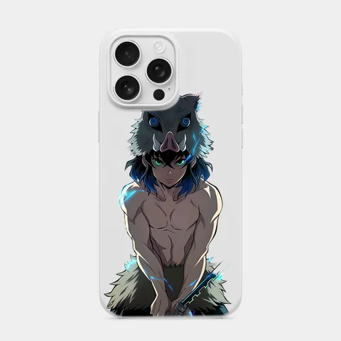Vahşi İnosuke Beyaz telefon kılıfı