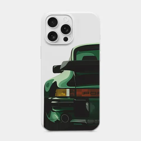 Zümrüt Turbo Beyaz telefon kılıfı