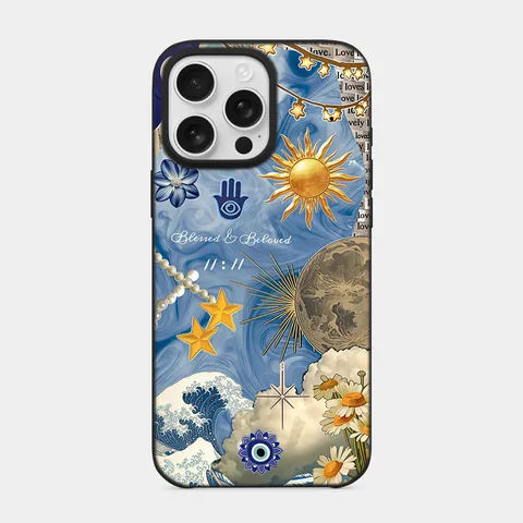 Dilek Saati Siyah telefon kılıfı