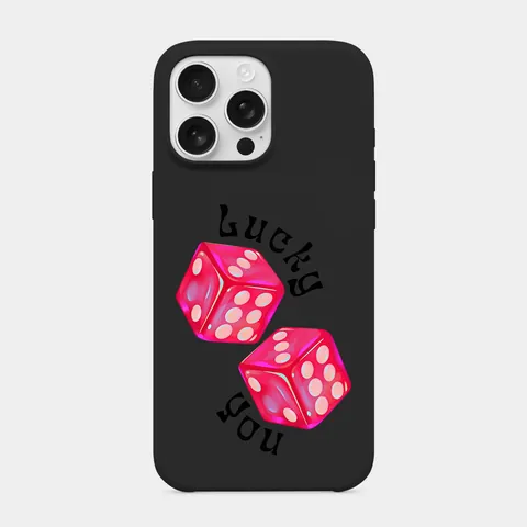 Lucky You Siyah telefon kılıfı