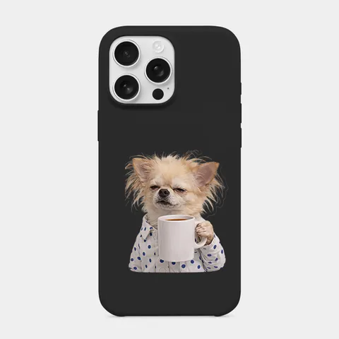 Pazartesi Sendromu Siyah telefon kılıfı