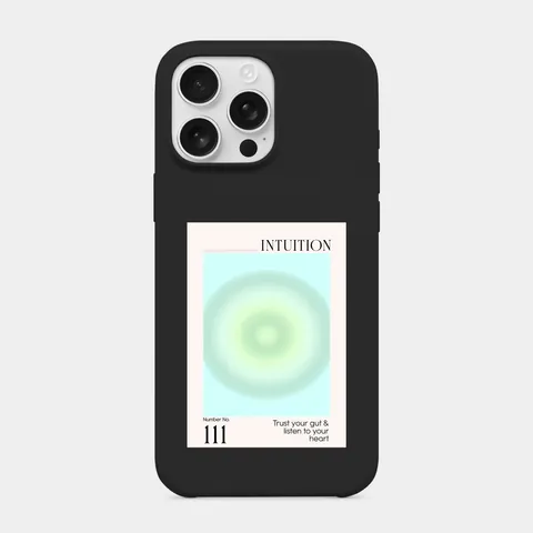 Sezgi 111 Siyah telefon kılıfı