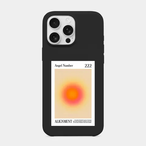 Uyum 222 Siyah telefon kılıfı