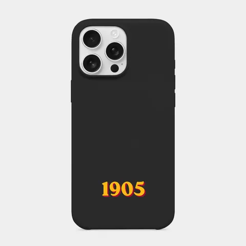 Sarı Kırmızı 1905 Siyah telefon kılıfı