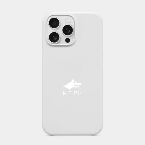 Bozkurt İzi Beyaz telefon kılıfı