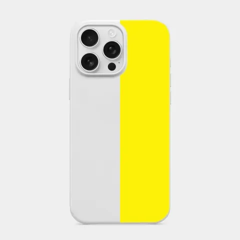 Limon Yarım Panel Beyaz telefon kılıfı