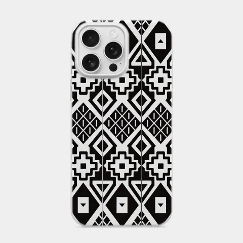 Siyah Beyaz Kilim