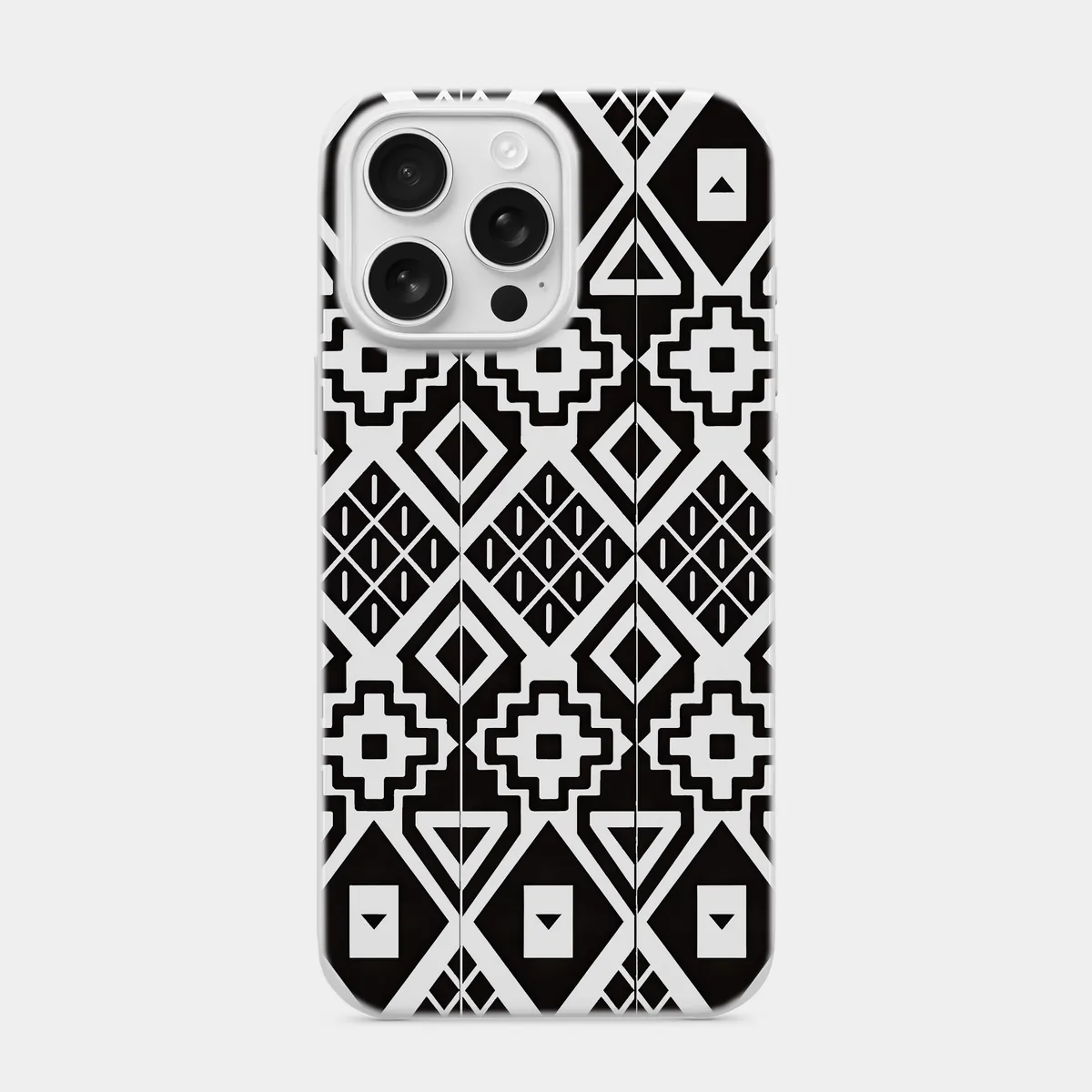 Siyah Beyaz Kilim