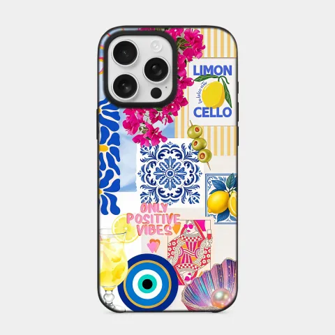 Limon Vibe Siyah telefon kılıfı